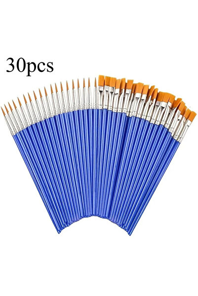 Choice 30 قطعة من فرش الرسم (10/20/30 قطعة) للأعمال الفنية والحرفية متعددة ال...