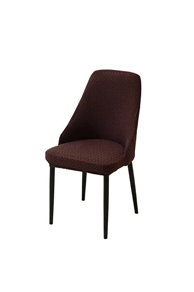 Choice4 1 piece A5 Coffee 1/4Pcs T-Jacquard Dining Chair Covers Elastic Chair...