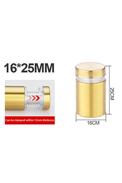 Choice8 إطار أكريليك اللون مقاس 16×25 مم، 12 قطعة، حامل لوحة زجاجية، مسمار تث...