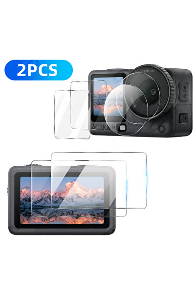 Choice1 for DJI Action 6 2PCS Tempered Glass Screen Protector for DJI Action ...
