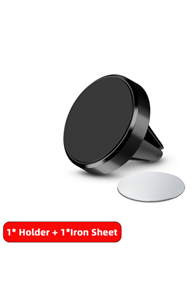 choice2 Black Magnetic Phone Holder in Car Air Vent Clip Mount Stand Magnet C...