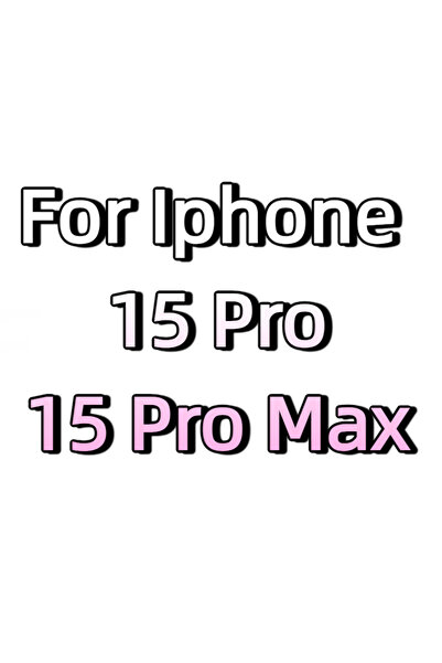 Choice4 غطاء كاميرا ويب لهاتف آيفون 15 برو و15 برو ماكس، غطاء خلفي بلاستيكي ل...