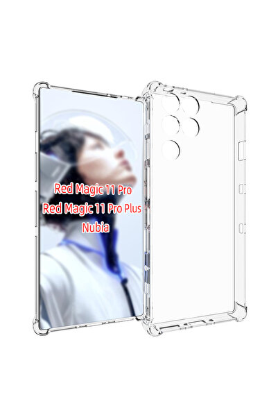Choice Silicone RedMagic 11 Pro Plus Clear Airbag Case For Nubia Red Magic 11...