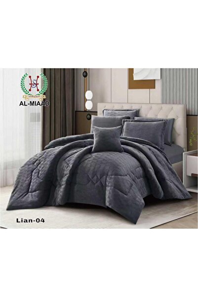ALMIADD Layan Winter Soft Velvet Bedspread (7 Pieces) - Double Size - 250x230