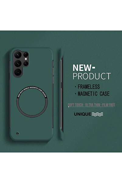 Choice جراب مغناطيسي بدون إطار صلب من البولي كربونات الصلب لهاتف سامسونج S25 ...