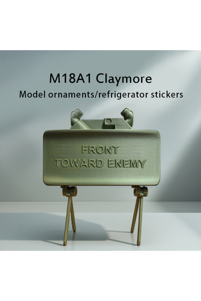 Choice نموذج تجميع لغم أرضي موجه M18 مع حامل قابل للطي، نموذج لغم أرضي من شرك...