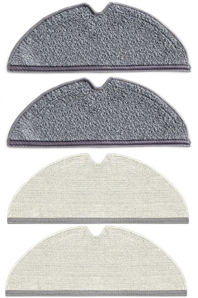 Roborock S5 S6 Max S5 Max S6 Pure Uyumlu Mop Bez 2 farklı Renk Paspas Yedek S...