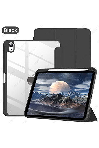 Choice3 جراب أسود لجهاز iPad (A16) الجيل الحادي عشر 11 بوصة 2025/الجيل العاشر...