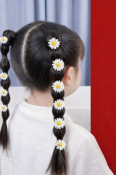 EMKSHOP 8-Piece Hair Bead Hair Braid Bead Braid Earring