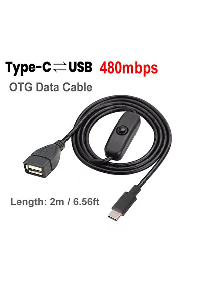 Choice Type C OTG Cable 2m 1M 2M USB-C to USB 2.0 OTG Adapter Cable USB Type-...
