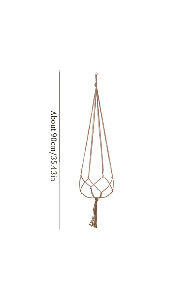 Choice 11A247-90cm Plant Hanger Rope After Balcony Accessories Hanging Flower...