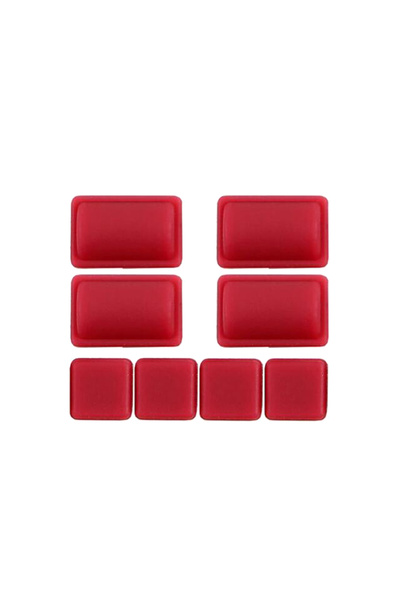 Choice4 red Host Pad Dust Plug For Wii Game Cole Machine Foot Pad Square Pad ...