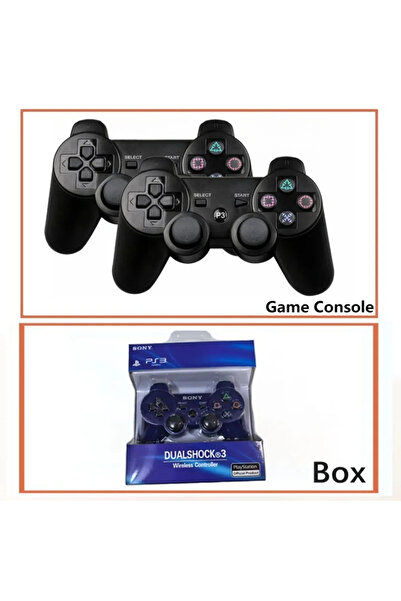 Choice 2PCS-Black-with box Bluetooth Wireless Gamepad PS3 Controller Support ...