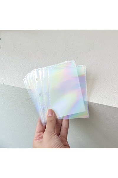 Choice10 10 صفحات ملونة، ألبوم، دفتر ملاحظات ذو أوراق منفصلة، 3 حلقات، منظم...