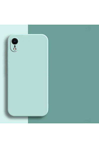 Choice23 حافظة من السيليكون السائل الأصلي لهاتف آيفون XR X Xs Max مقاومة للصد...