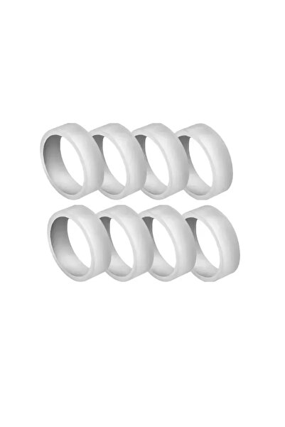 Choice9 8 قطع من واقيات عصا التحكم البيضاء 12/2X، حلقات حماية مرنة غير مرئية ...