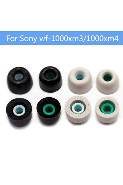 Choice5 علبة وسادات أذن من إسفنج الذاكرة، لون أسود، زوج واحد، لسماعات WF-1000...