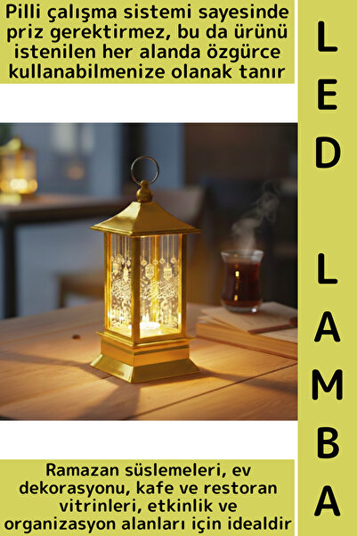 Wintoup #LedIşık Ramazan Masa Süsleme Hediyelik Dekoratif Osmanlı İslami Şık ...