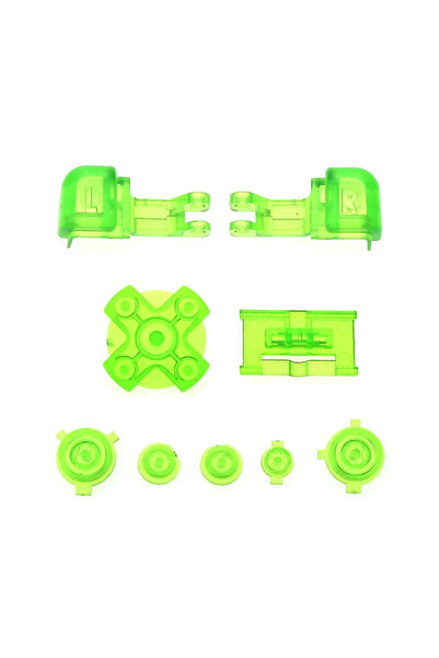 Choice15 Clear Green YuXi Replacement Butt Set For Gameboy Advance SP for GBA...