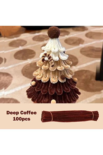 Choice21 100 قطعة من أسلاك الشانيل الملونة، مقاس 30 سم × 0.6 سم، لون نسيج الش...