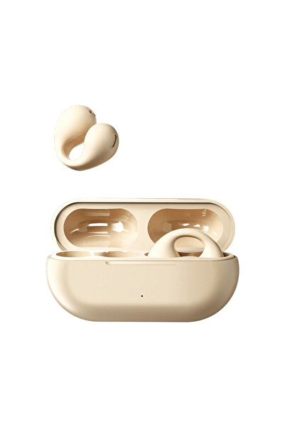 Choice3 سماعة أذن لاسلكية بلوتوث بلون البشرة، مزودة بمشبك للأذن، مناسبة للريا...