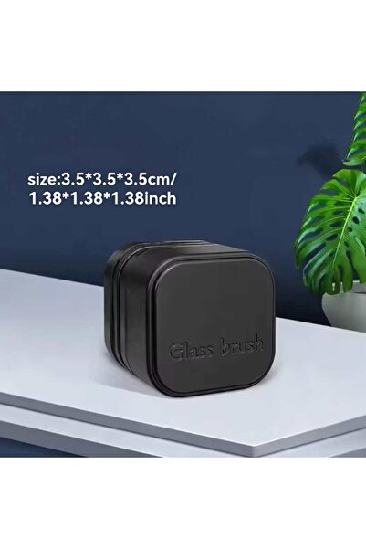 Choice1 فرشاة مغناطيسية مربعة صغيرة لتنظيف زجاج أحواض السمك، مقاومة للخدش، فر...