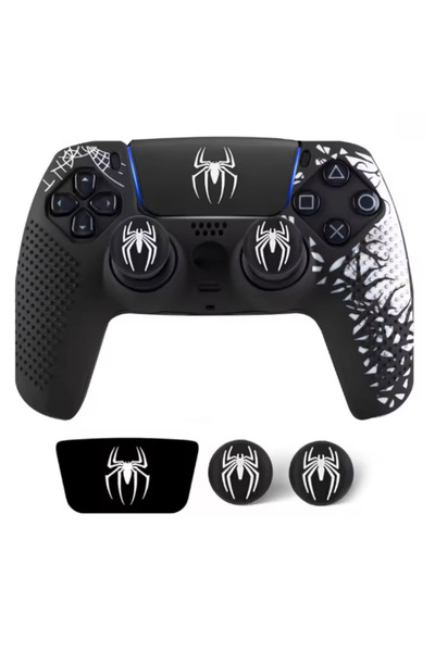 Choice4 غطاء واحد - غطاءان - ملصق واحد لغطاء وحدة تحكم PS5، غطاء حماية من الس...