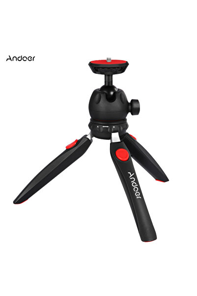 Choice حامل ثلاثي القوائم صغير قابل للطي ومحمول للهاتف والكاميرا من أندوير H2...