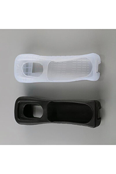 Choice1 AB-White Black 1/2 Silicone Soft Protective Cover For Wii Wii U Right...