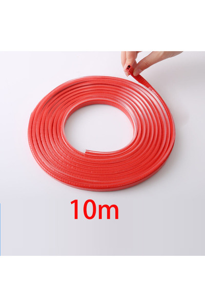 choice2 Red 10m Car Door Protector Edge Scratch Strip Guard Trim Automobile D...