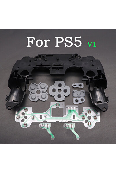 Choice V1 مجموعة واحدة لجهاز PS5 V1 V2 V3 BDM-010/020/030 حامل إطار وسطي لوحد...