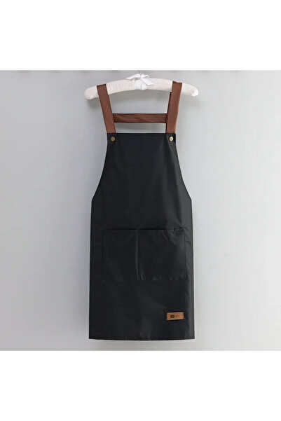 Choice مريلة مطبخ سوداء مقاومة للماء والزيوت، ملابس عمل للطبخ للبالغين، ملابس...