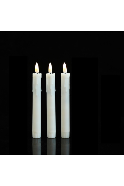 Choice لا شيء 0-5 واط 3 قطع 3/4/5 قطع شموع LED قصيرة مزخرفة بدون دخان، 7 بوصة...