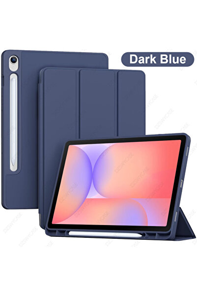 Choice3 جراب أزرق داكن لجهاز Tab S10/S9 FE / S10 Lite مقاس 10.9 بوصة / S9 مقا...
