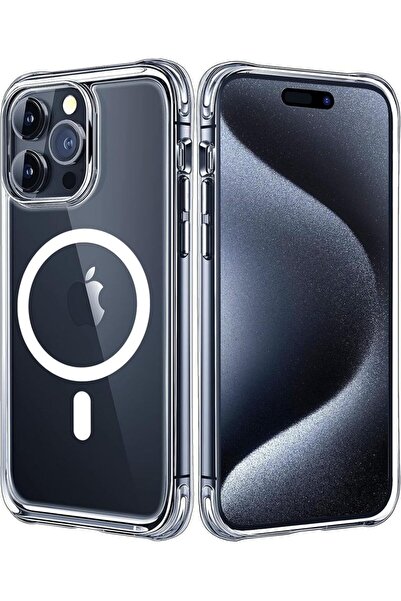 Choice10 جراب مغناطيسي شفاف لهاتف iPhone 16 Pro، متوافق مع iPhone 17 و16 Pro ...