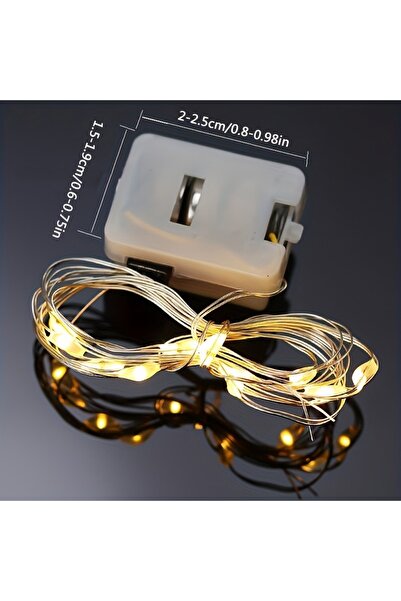 Choice 5 قطع 2 متر، سلك إضاءة على شكل نجمة، مناسب لتزيين المنزل وغرفة النوم، ...