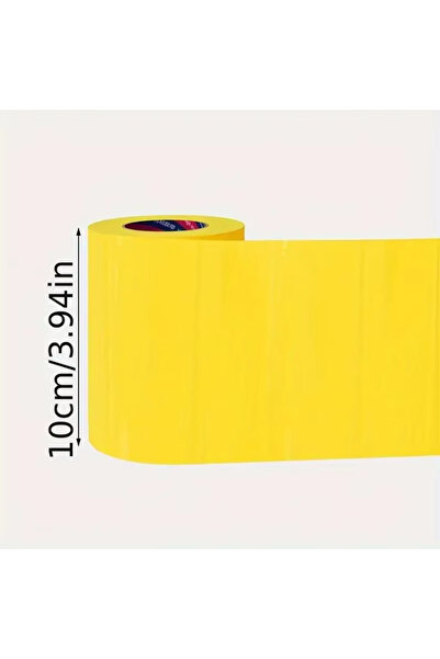Choice لفة واحدة من شريط لاصق أصفر مزدوج الجوانب مقاوم للحشرات، مقاس 10 سم × ...