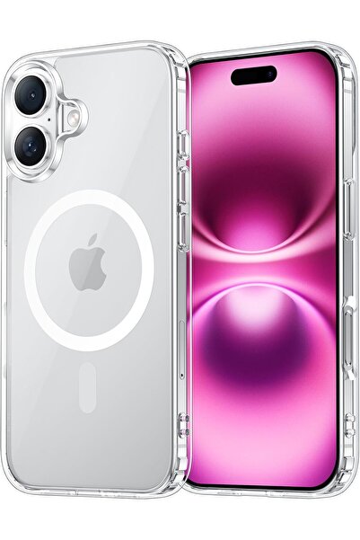 Choice11 جراب مغناطيسي شفاف لهاتف iPhone 16 Plus، متوافق مع iPhone 17 و16 Pro...
