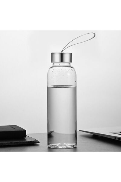 Choice1 زجاجة مياه بلاستيكية سعة 400 مل للشرب، كوب رياضي محمول للشاي والقهوة،...