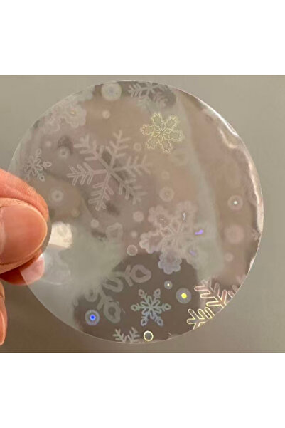 Choice 100 قطعة من رقاقات الثلج، 100/200 قطعة، 58 مم، أجزاء أزرار من فيلم شفا...