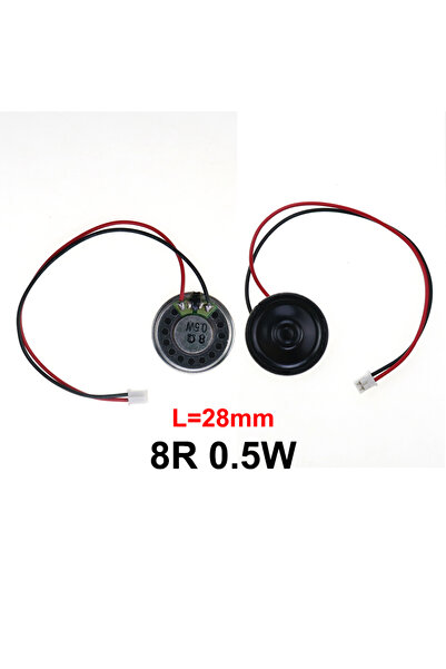 Choice 28mm 1X 8 Ohm 8R 0.5W Mini Ultra-thin Horn Speaker Diameter 20mm 23mm ...