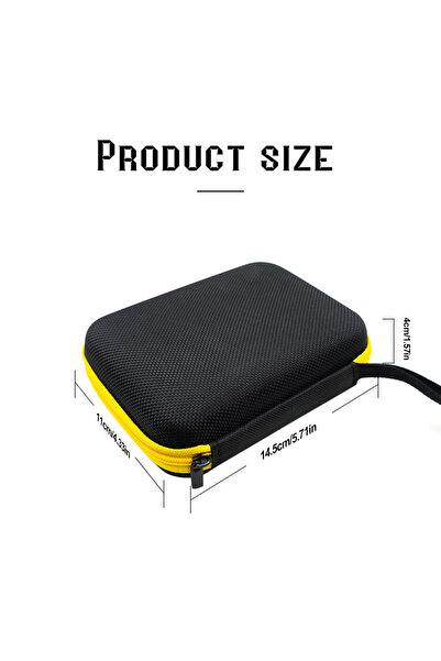 Choice1 RG35XX EVA Carrying Case Wear-resistant Game Console Pouch Case Shock...
