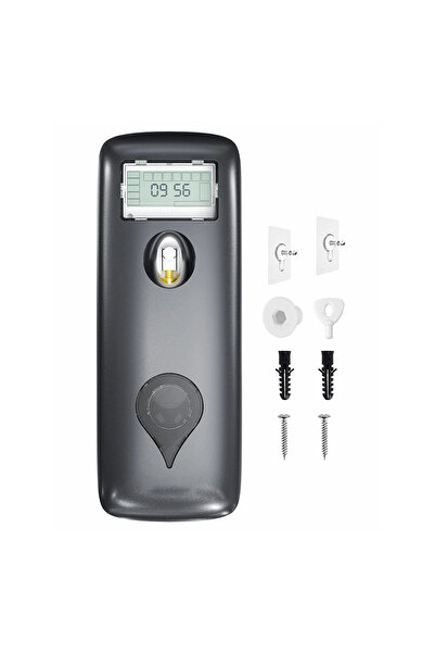 Choice1 موزع معطر جو سائل رمادي داكن، مثبت على الحائط، بخاخ عطر أوتوماتيكي، م...