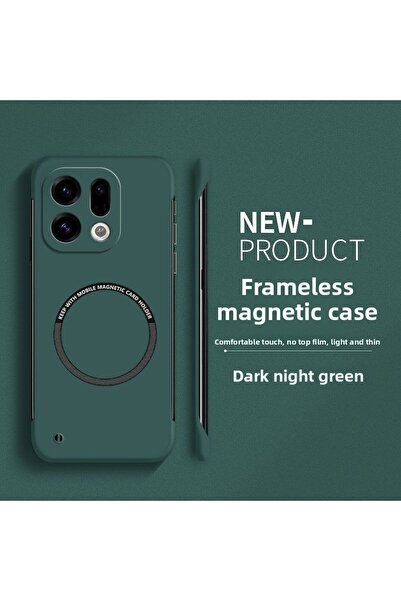 Choice10 غلاف هاتف OPPO Find X9 Pro فائق النحافة بدون إطار مغناطيسي، باللون ا...