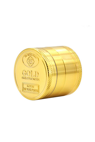 choice2 Gold 40mm Portable Metal Herb Grinder 4-layer Manual Se Salt Mill Pep...