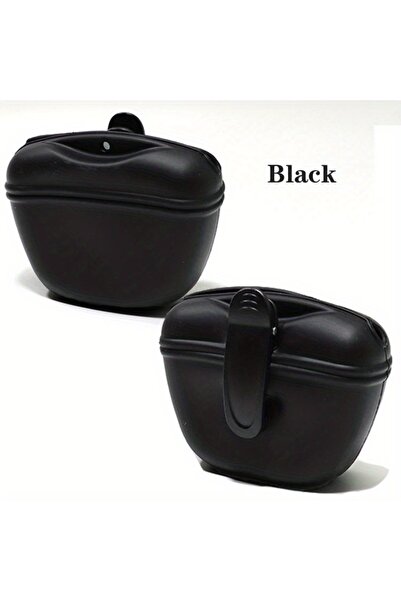 Choice1 black Silicone Dog Treat Bag Pet Portable Dog Training Waist Bag Wate...