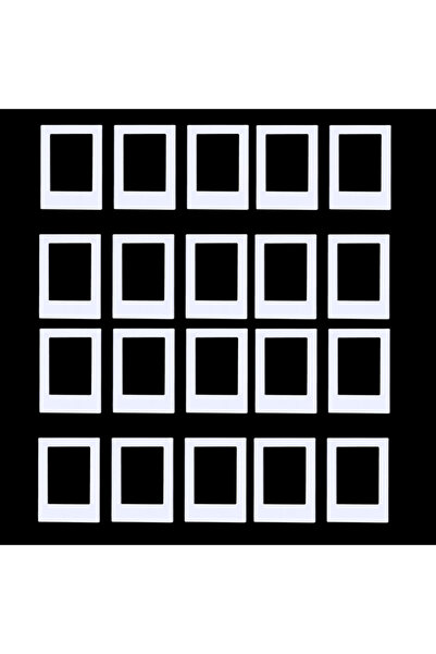 Choice19 إطارات صور مغناطيسية بيضاء - 20 قطعة (5/10/20 قطعة) مقاس 3 بوصات لكا...