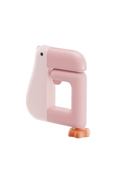 choice2 خطاف معلق محمول على شكل بطة مفكرة، لون وردي C4056B، يُستخدم كديكور لل...