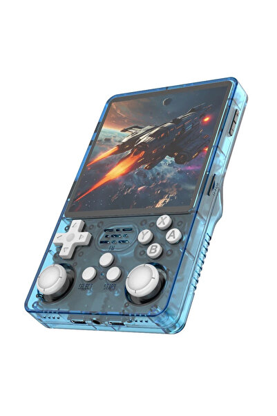 Choice3 جهاز ألعاب محمول BOYHOM R36 Plus بتصميم كلاسيكي، سعة 128 جيجابايت، لو...