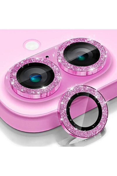 Choice28 واقي عدسة كاميرا لهاتف آيفون 16 برو و16 برو ماكس (3 قطع) باللون الور...